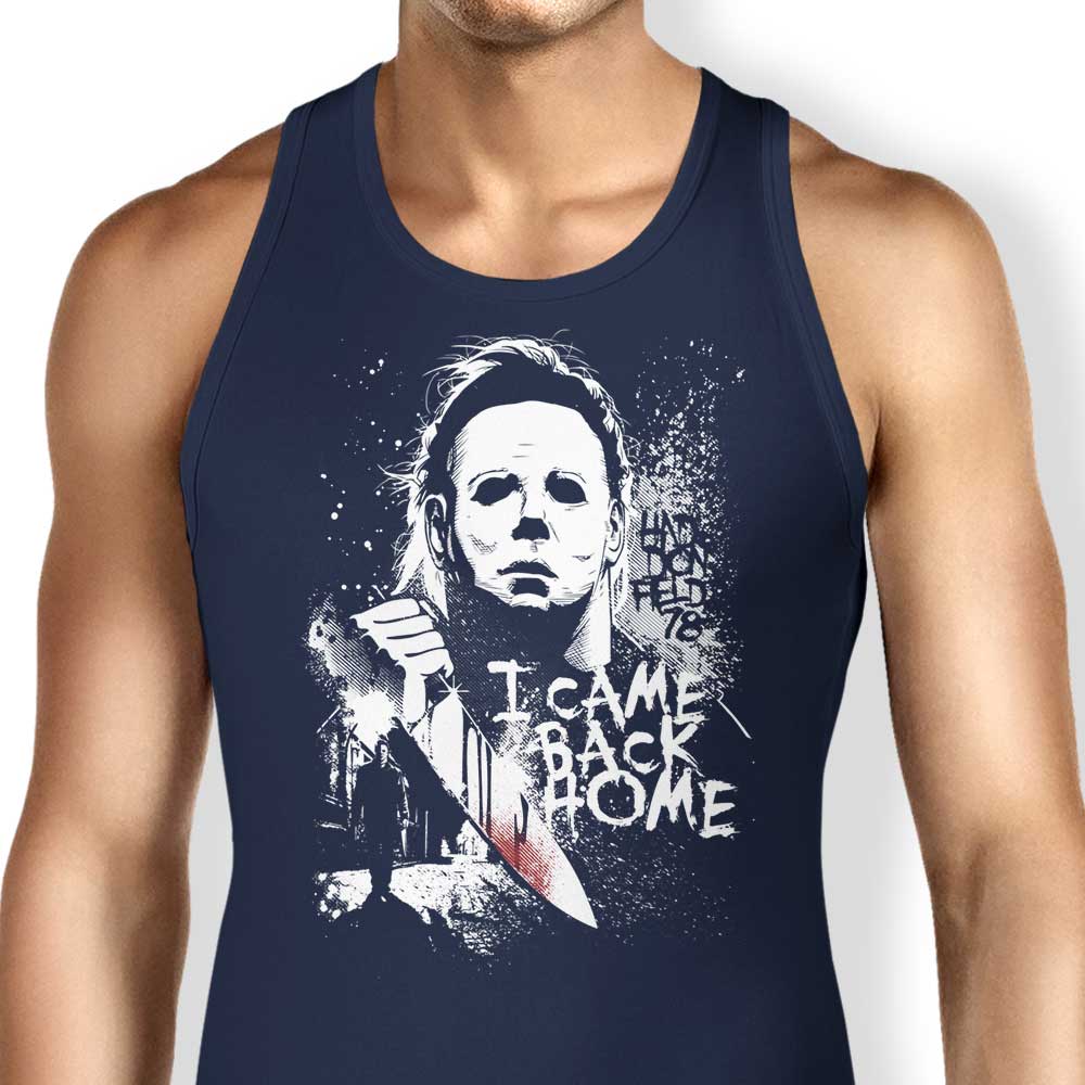 Stylish 'I Came Back Home' Tank Top for Trendy Wear