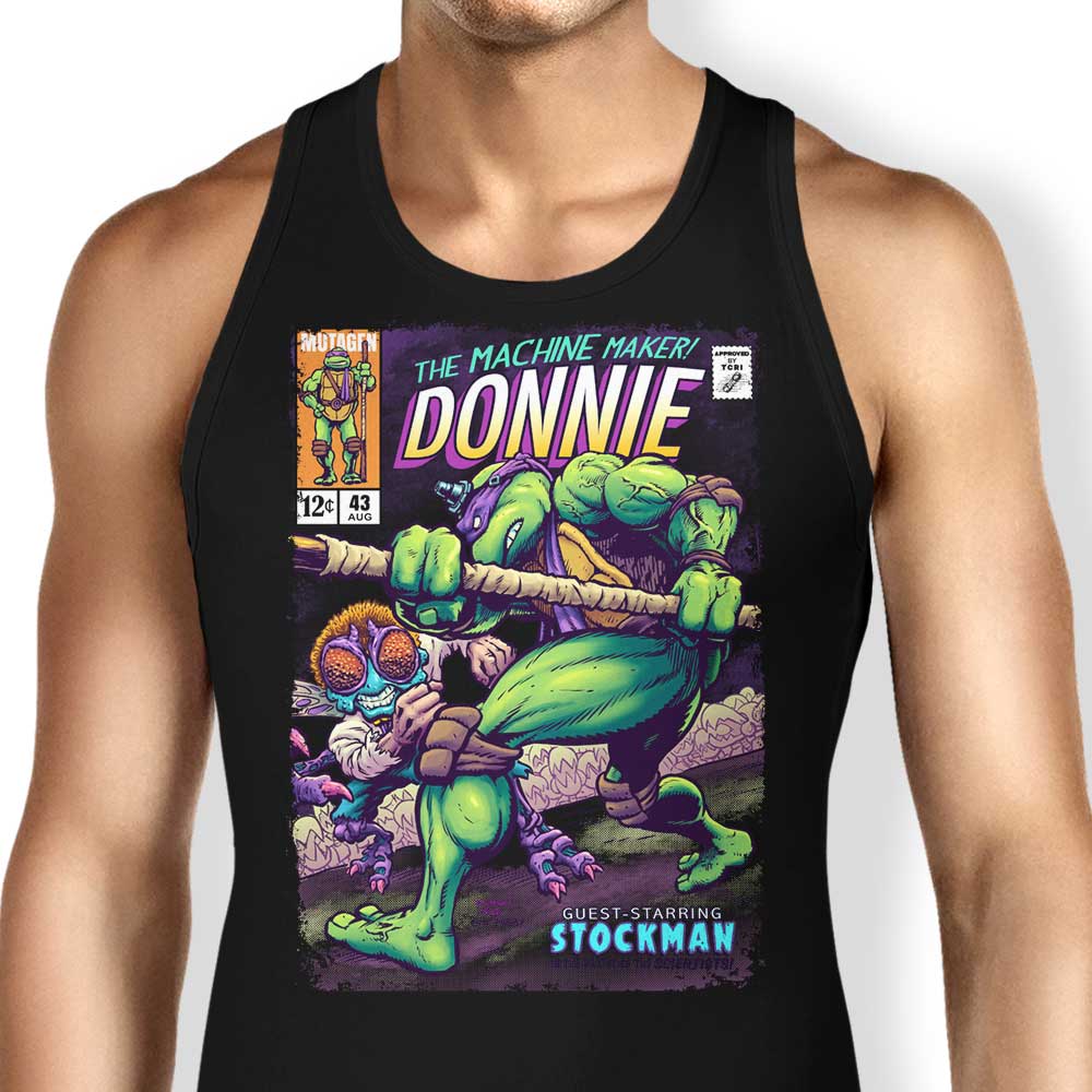 The Machine Maker Men's Tank Top - A Stylish Apparel from B - Fan