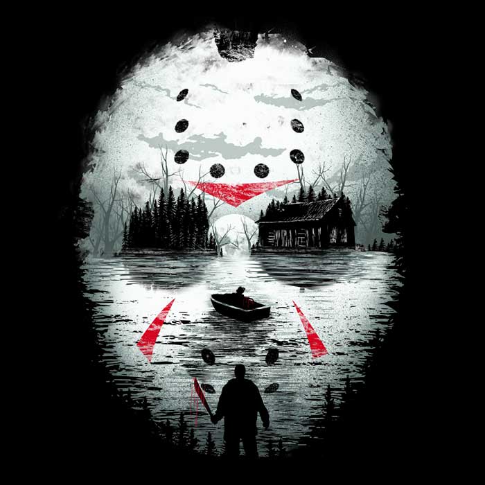 Friday Night Terror - Stylish Tank Top for a Scary Night