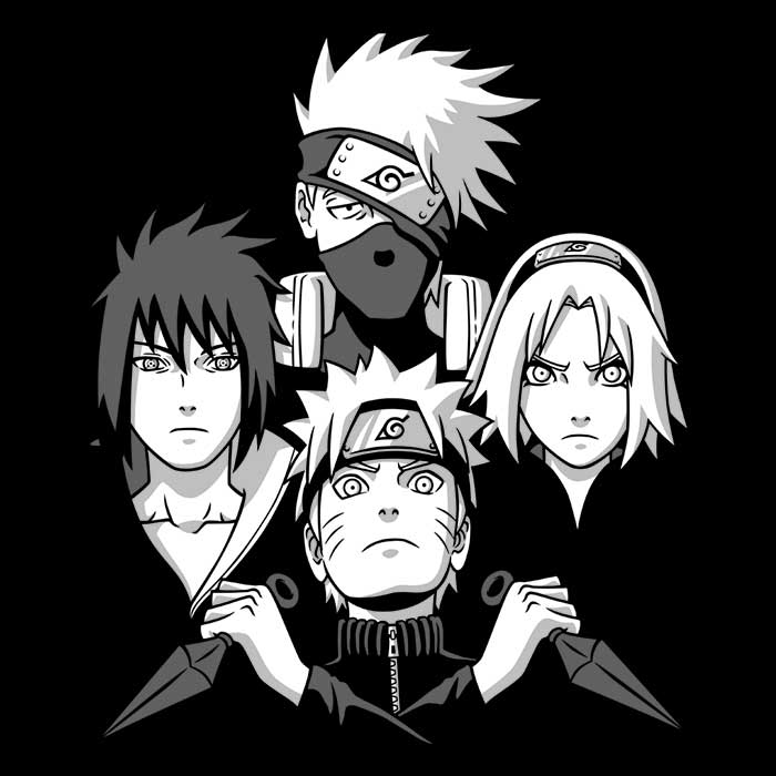 Team 7 Rhapsody Long Sleeve Crewneck T - Shirt by Firebeard
