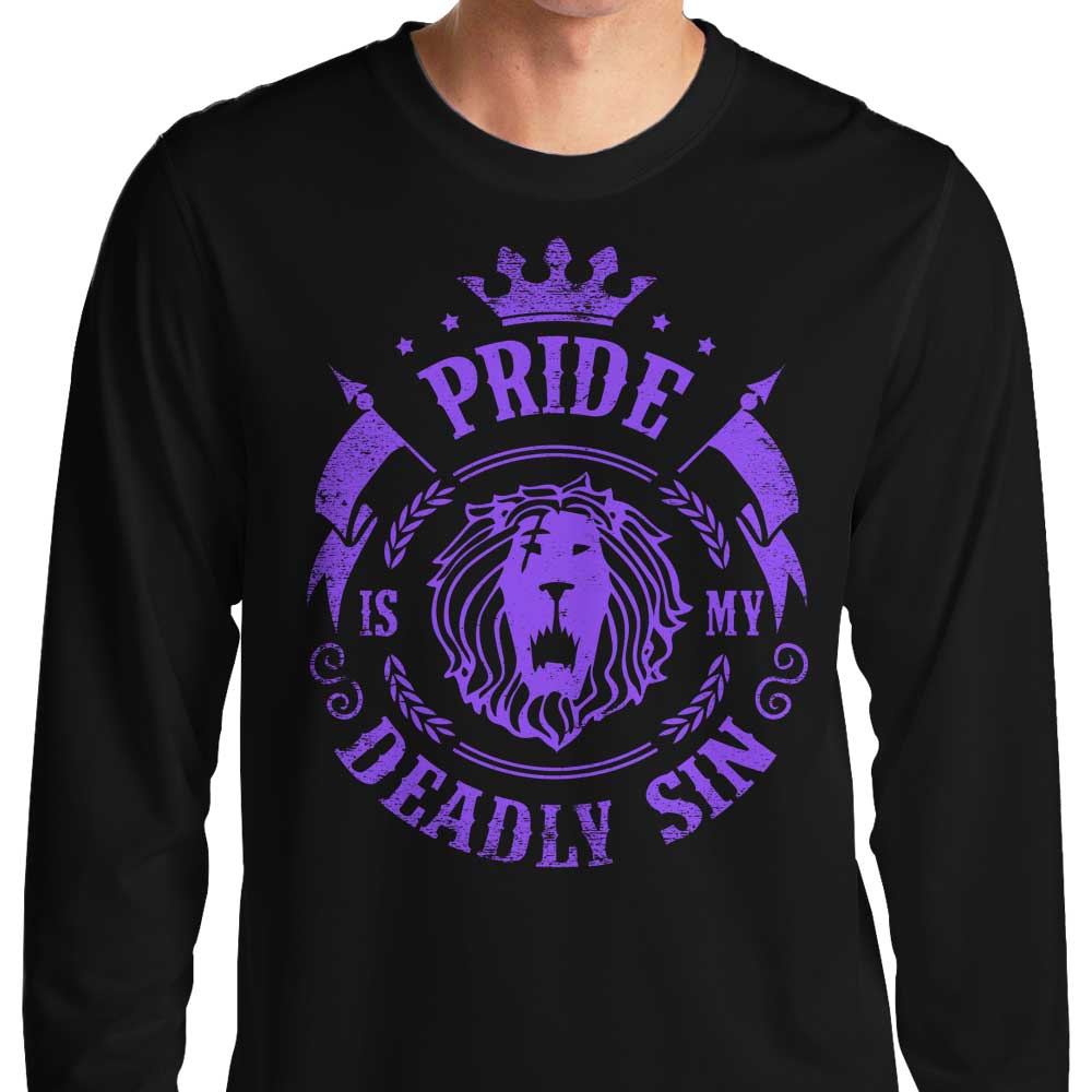 Typhoonic Art's 'Pride is My Sin' Stylish Long Sleeve Crewneck T - Shirt