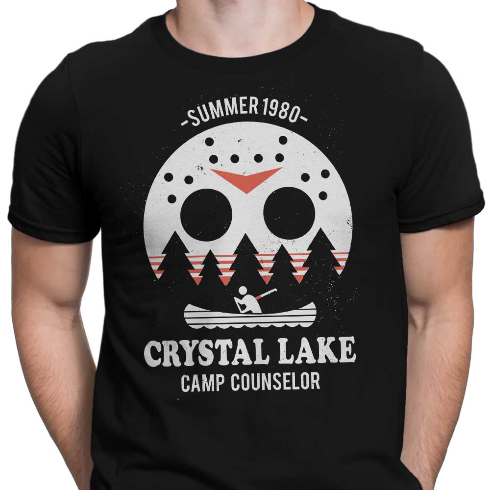 Men's Crystal Lake Camp Counselor Apparel Collection - T-Shirts and Premium T-Shirts