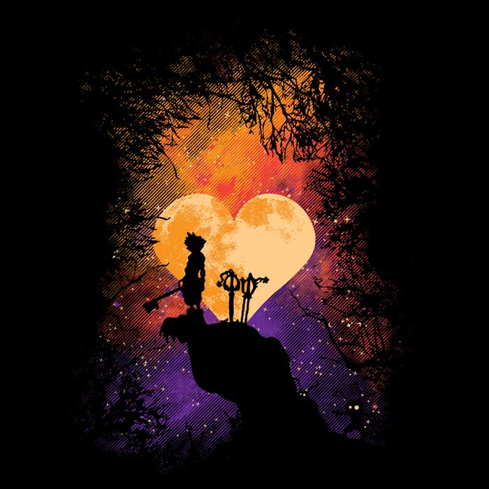 Heart of Gold Long Sleeve Crewneck T-Shirt by Daletheskater