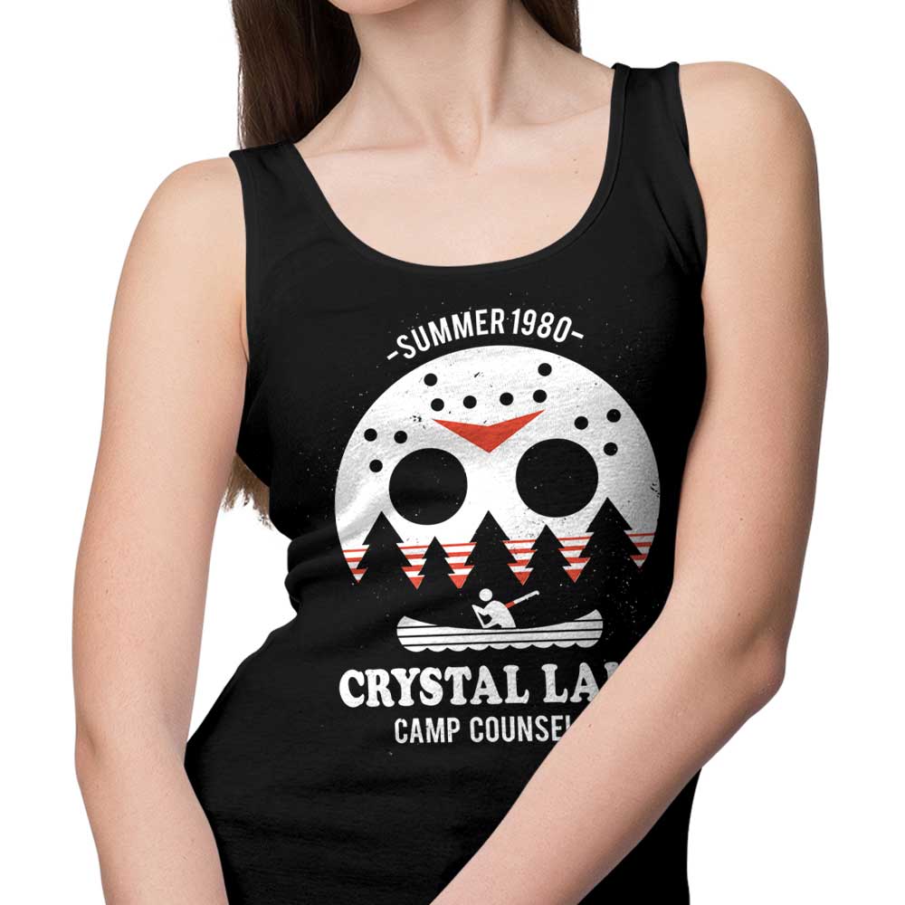 Crystal Lake Camp Counselor Stylish Tank Top for Men and Women