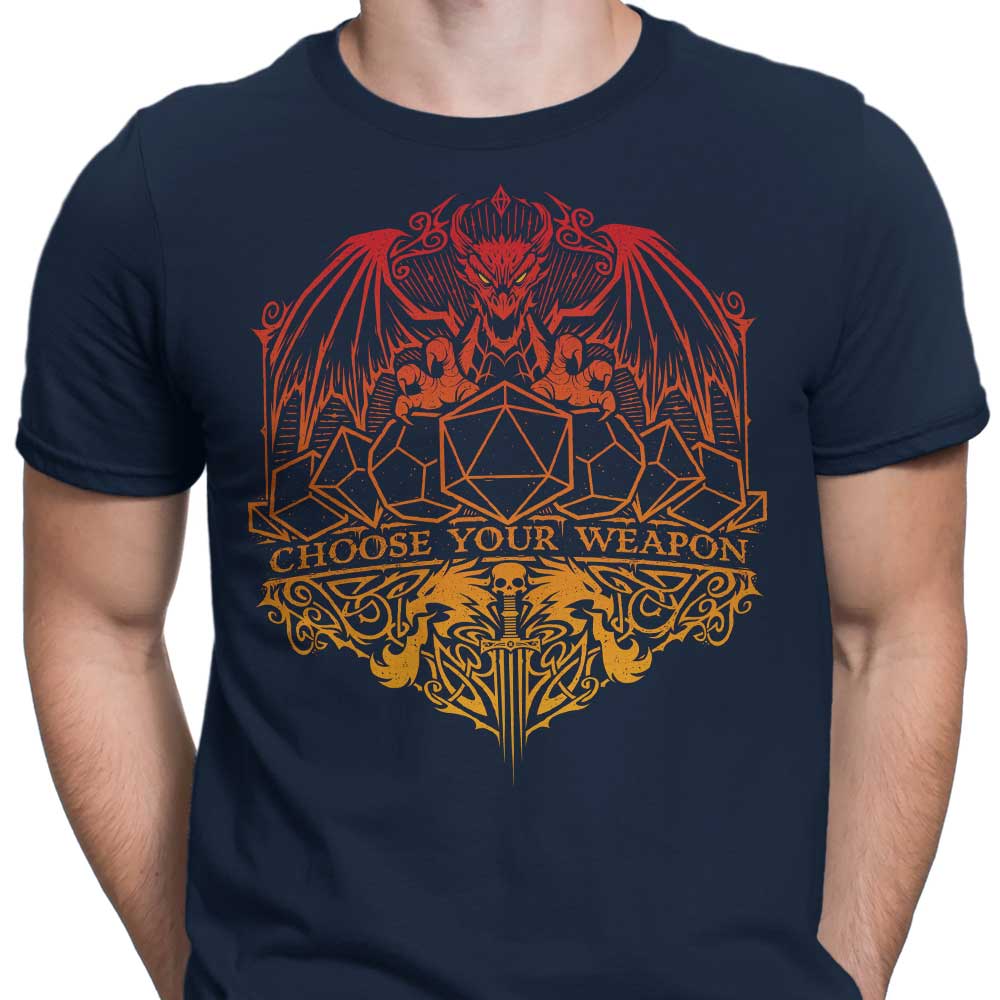 StudioM6's 'Choose Your Weapon' - Stylish Men's T - Shirts Collection