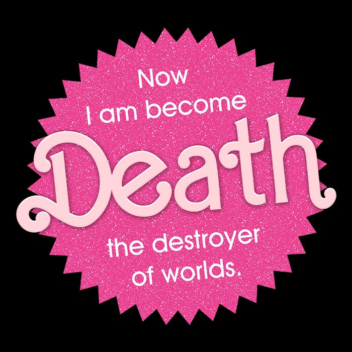 Demonigote's Long Sleeve 'Destroyer of Worlds' T-Shirt for All Sizes