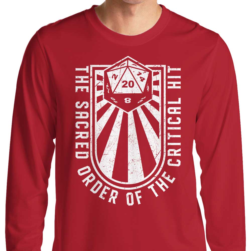 The Holy Order Long Sleeve Crewneck T - Shirt by Studio Mootant