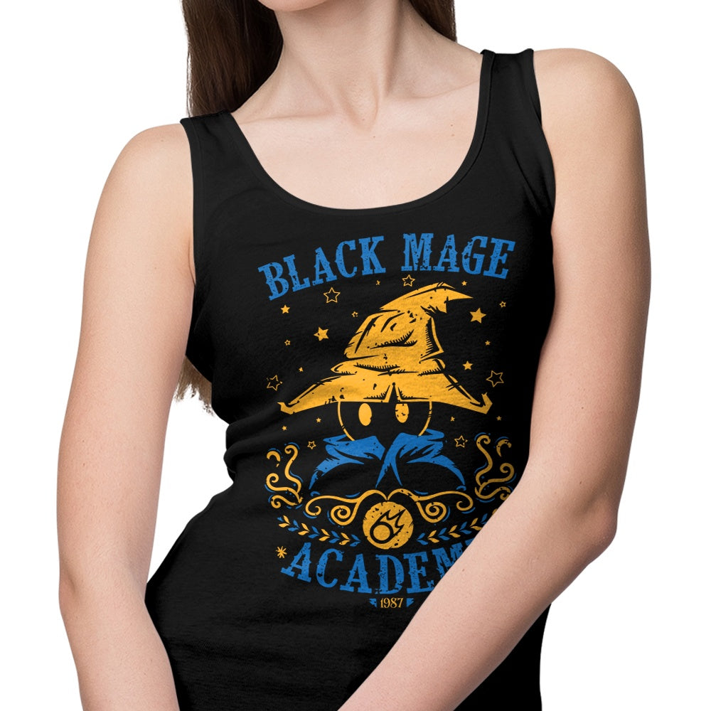 Stylish Black Mage Academy Tank Top for Fashion Enthusiasts