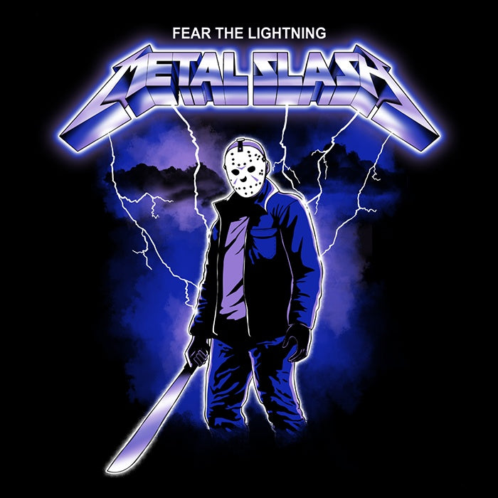 Retro Division's Fear the Lightning Long Sleeve Men's Casual T-Shirt