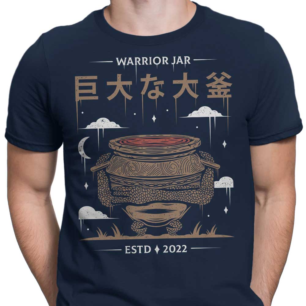 Alundrart Design Warrior Jar - Stylish Men's T-Shirts in Various Sizes
