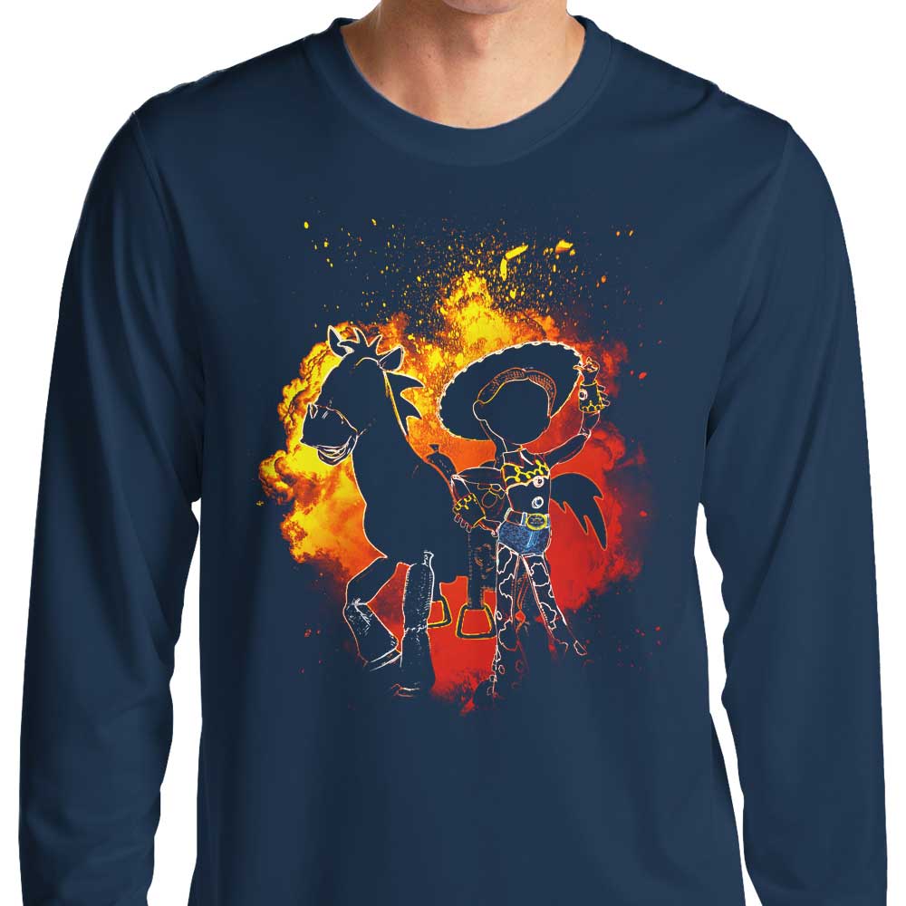 Soul of the Cowgirl Long Sleeve Women's Fashion T-Shirt for Casual Wear