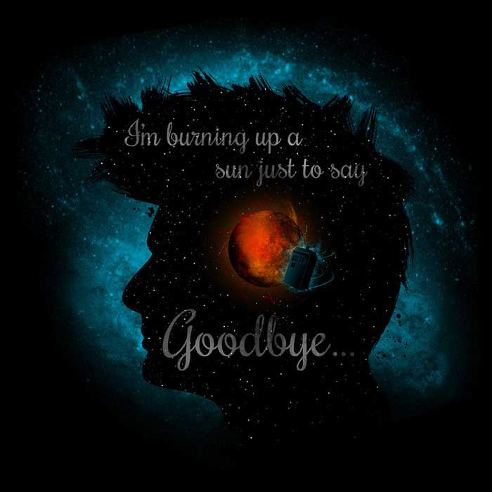 RebelArt's 'Just to Say Goodbye' Comfortable Long Sleeve T - Shirt