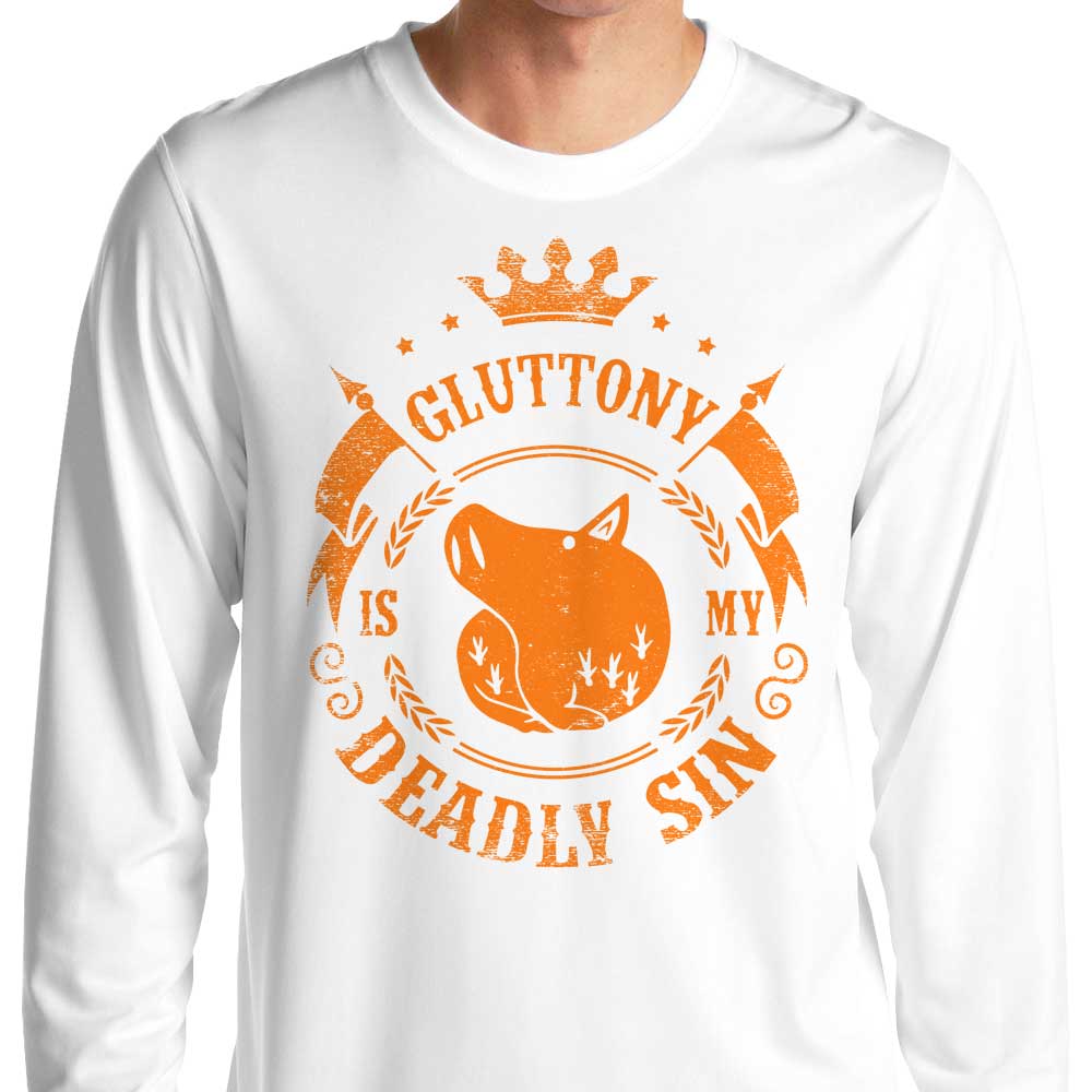 Typhoonic Art's 'Gluttony is My Sin' Comfortable Long Sleeve T - Shirt