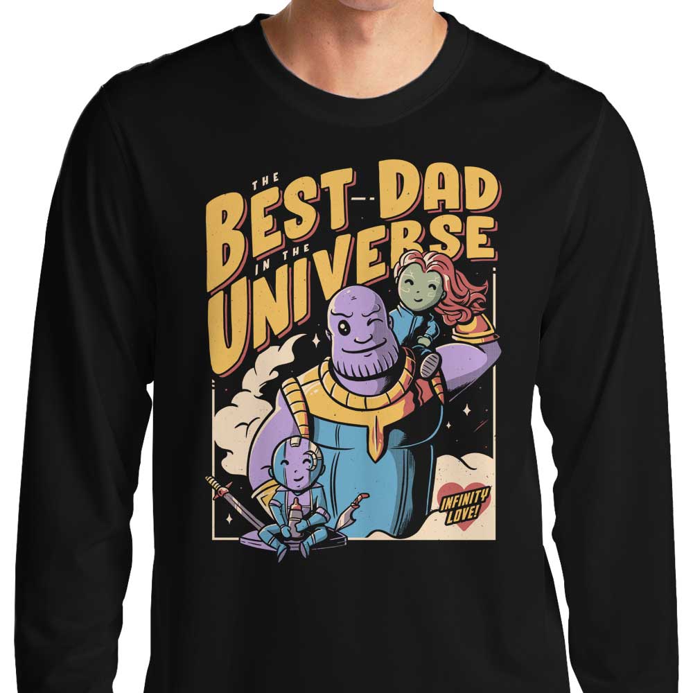 Universe's Finest Dad - Comfortable Long Sleeve T-Shirt