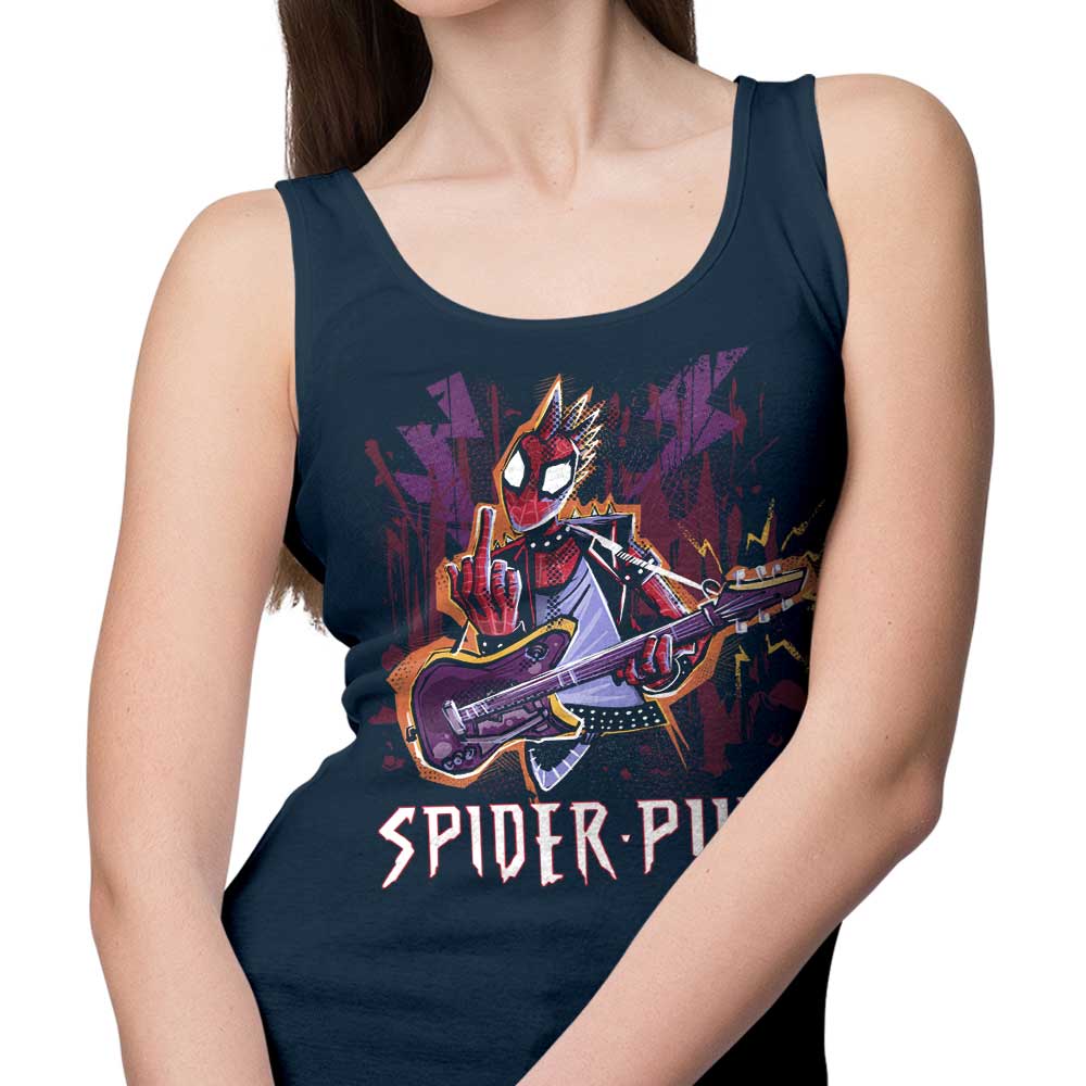 Spider Punk Inspired Men's Tank Top