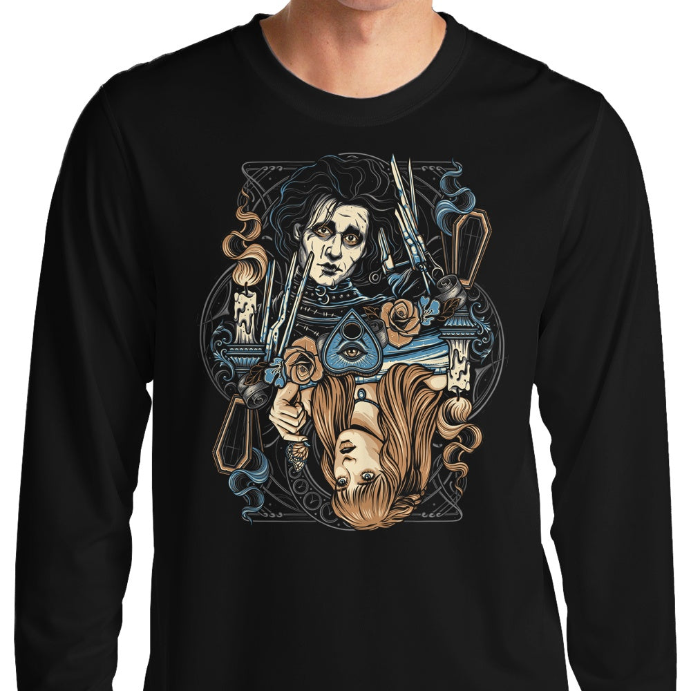 Momma Gorilla's Edward and Kim Brand Long Sleeve Crewneck Sweatshirt T-Shirt