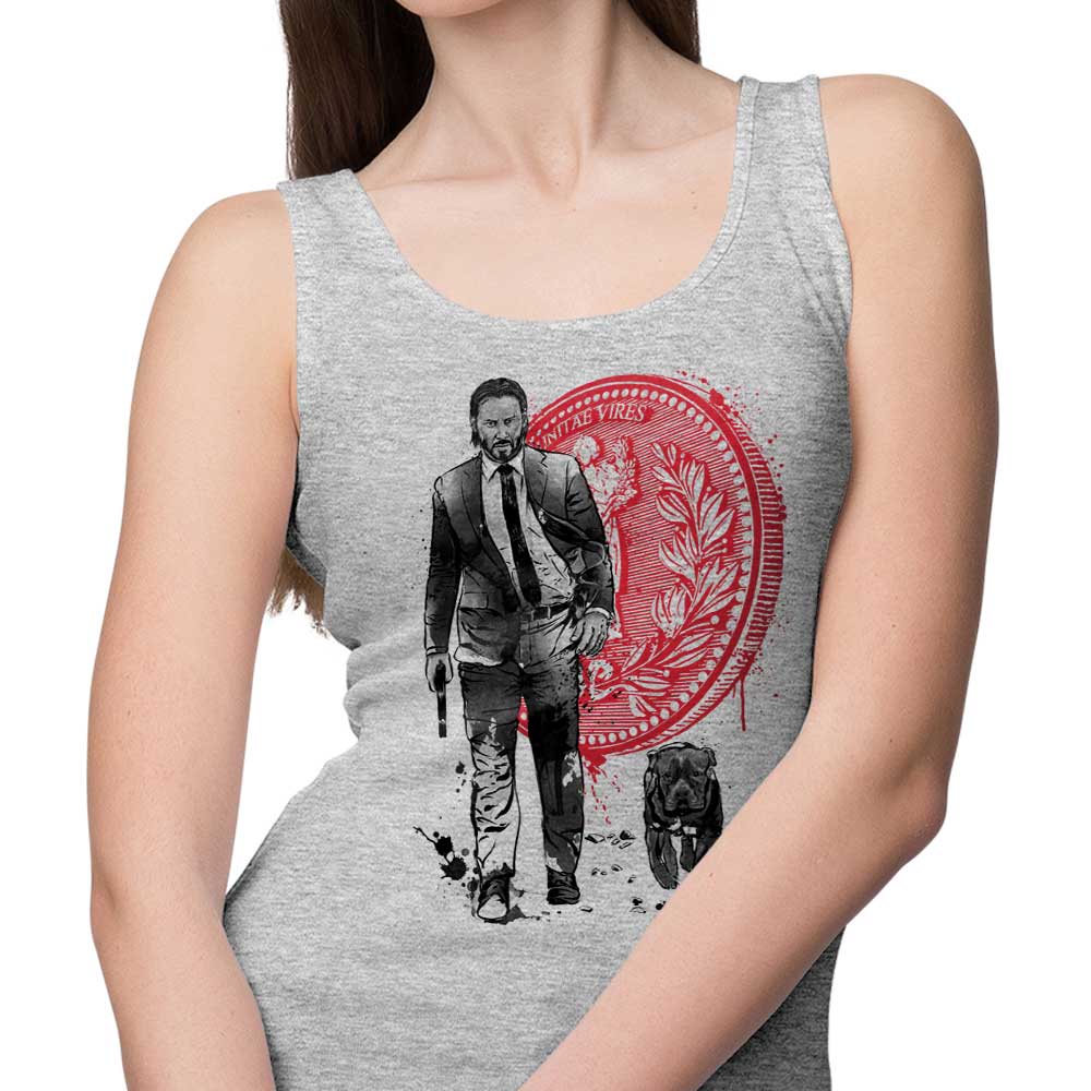 Lone Hitman and Cub Stylish Tank Top for Fashion Enthusiasts