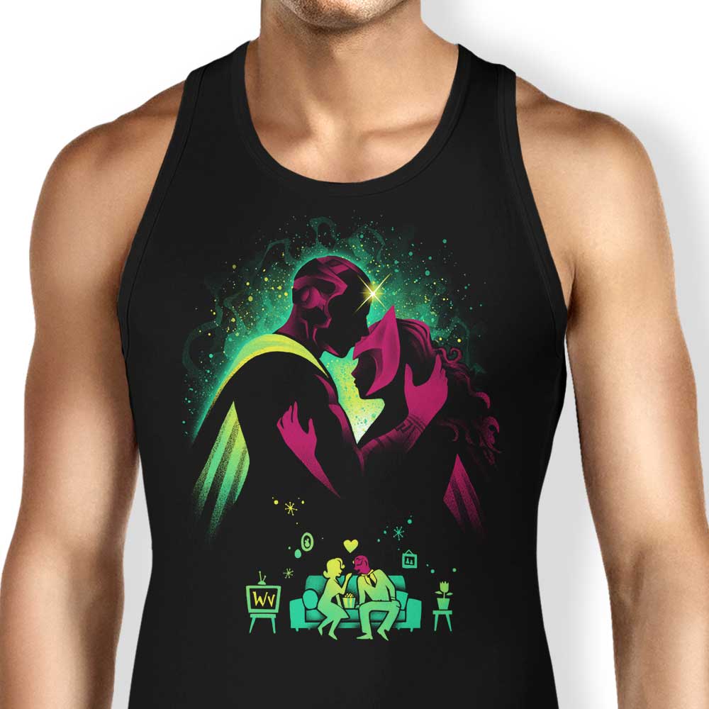Alemaglia's Cozy Unisex and Women's 'Dream a Life Together' Tank Tops