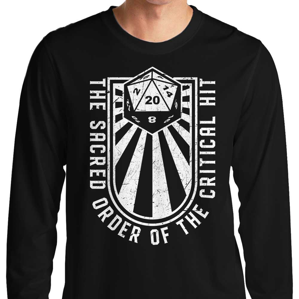 The Holy Order Long Sleeve Crewneck T - Shirt by Studio Mootant
