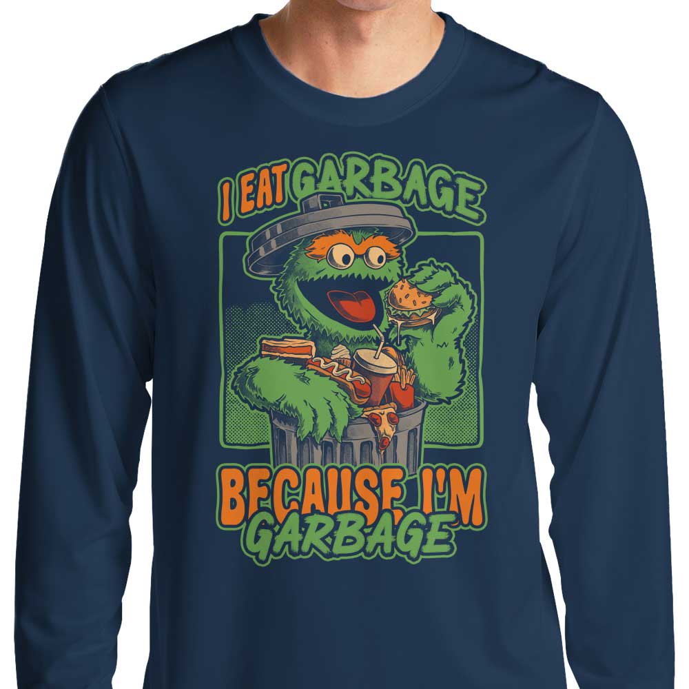 Studio Mootant Long Sleeve 'I Consume Garbage' T-Shirt