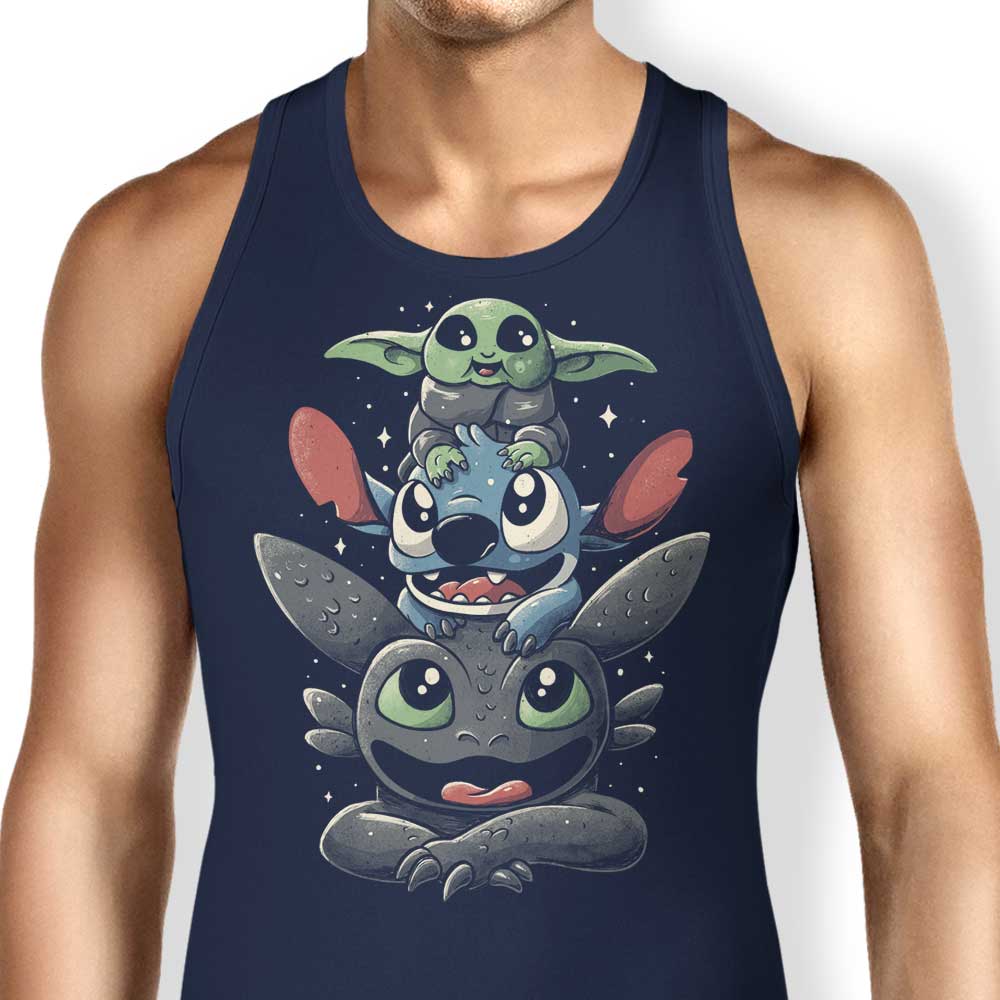 Adorable Cuteness Tower Tank Top for Fashion Lovers