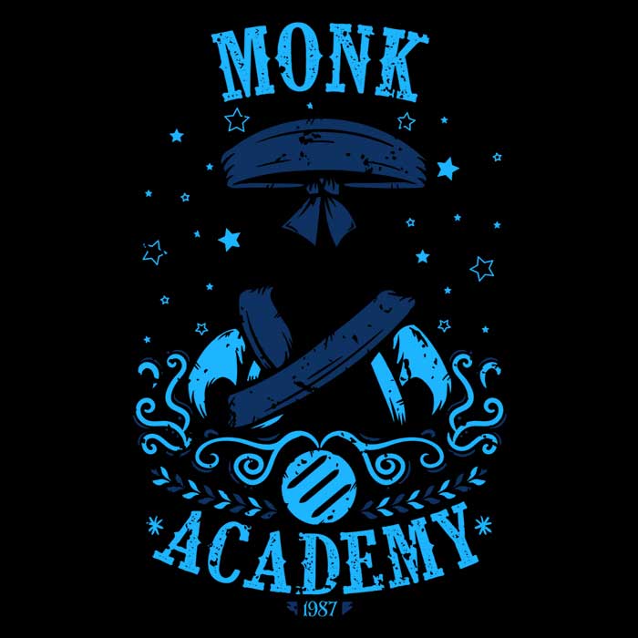 Soulkr's Monk Academy Long Sleeve Comfortable T-Shirt