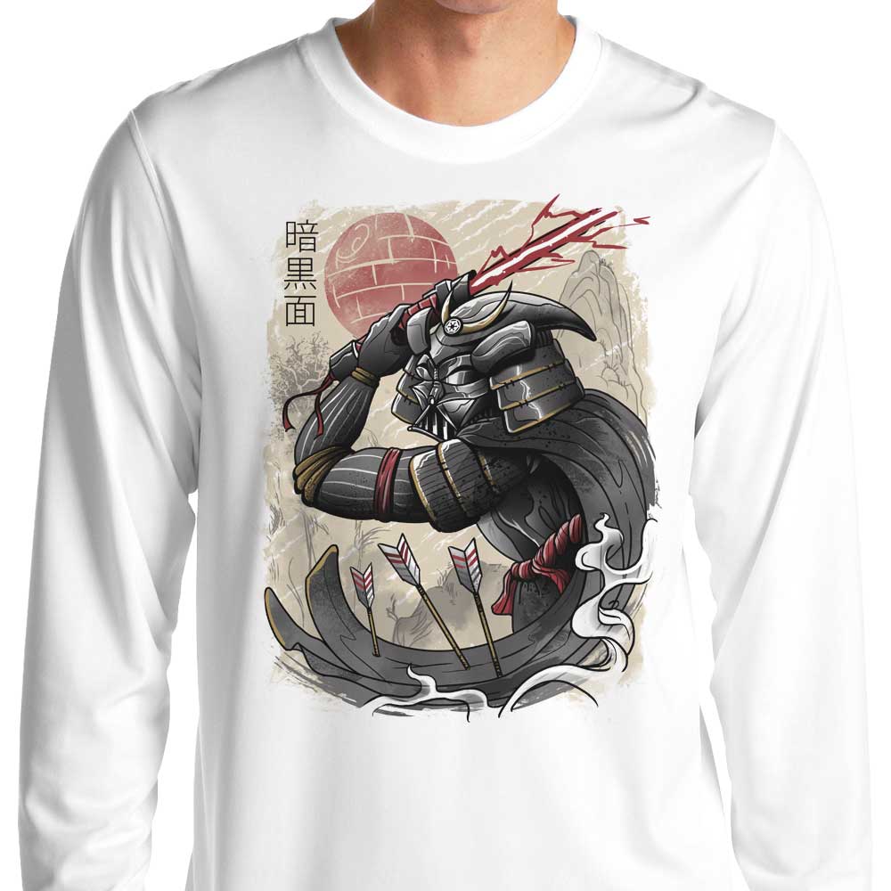 XENOS Dark Samurai Long Sleeve Crewneck T-Shirt for Men and Women