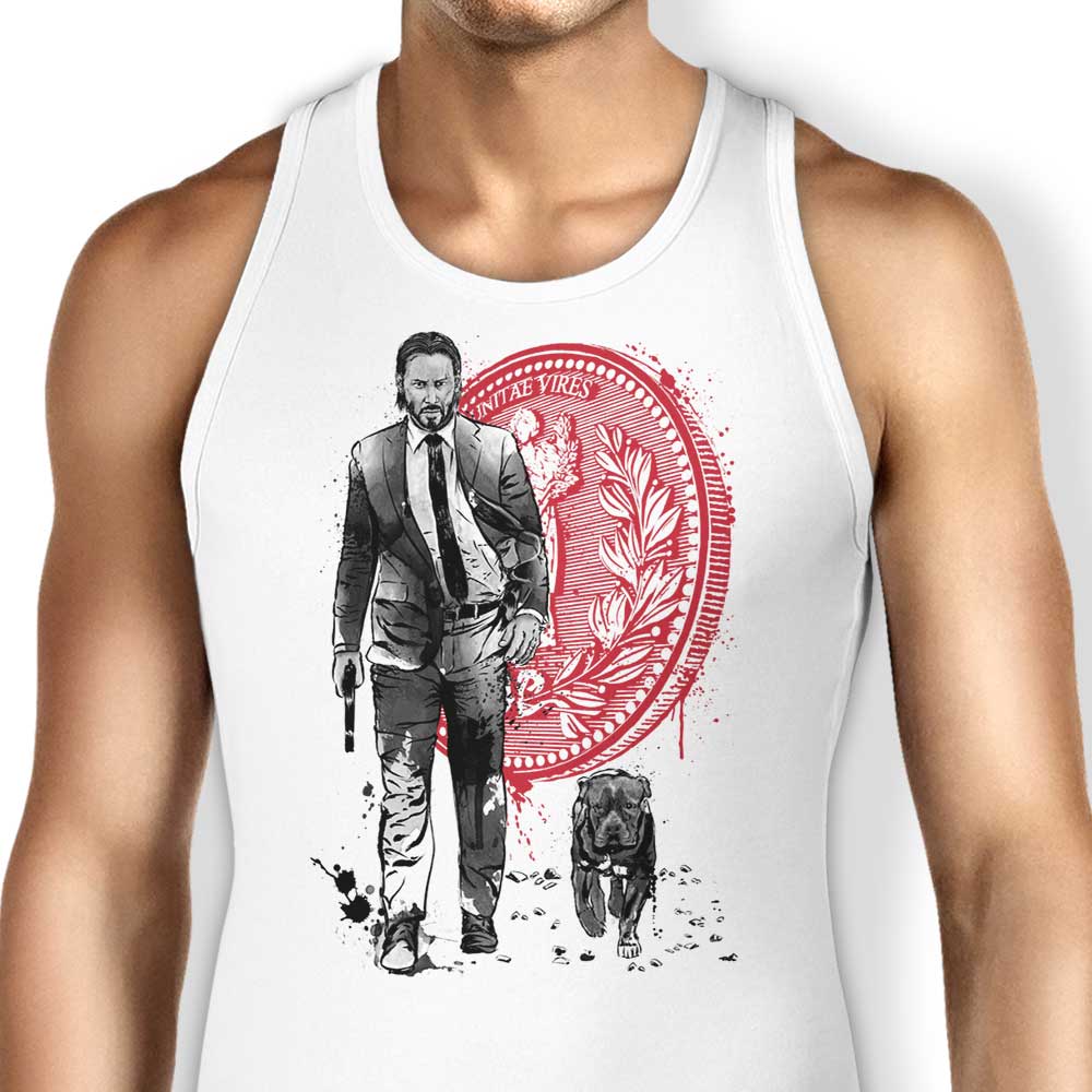 Lone Hitman and Cub Stylish Tank Top for Fashion Enthusiasts