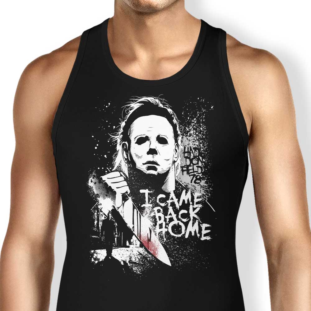Stylish 'I Came Back Home' Tank Top for Trendy Wear