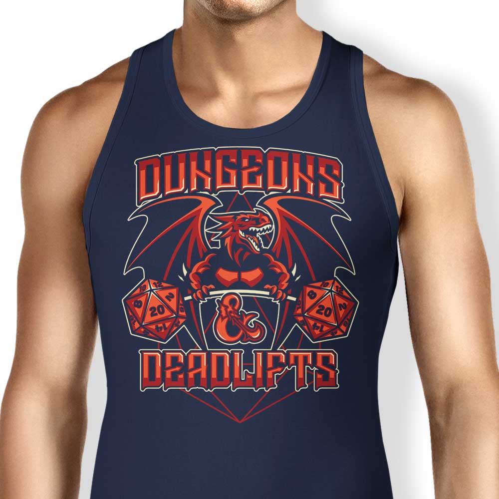 Dungeons and Deadlifts Men's and Women's Comfortable Tank Tops