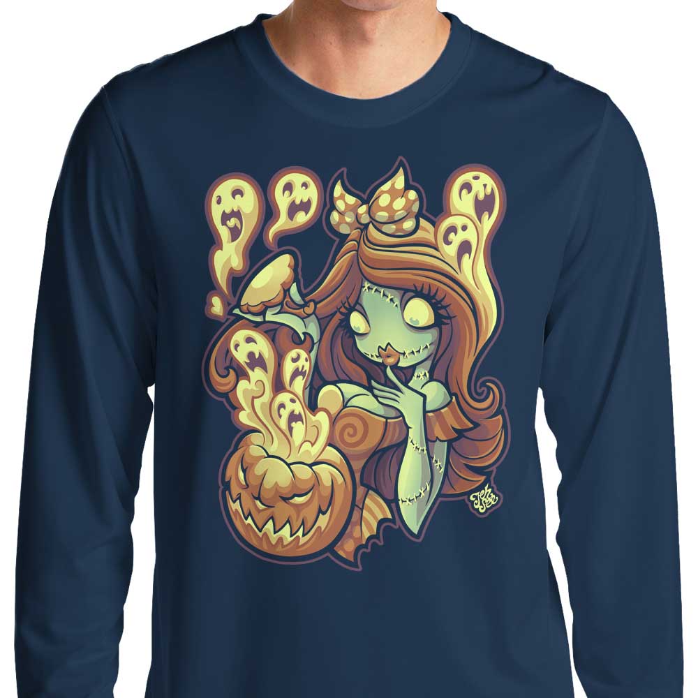 Jehsee's 'Screams' Long Sleeve Crewneck T-Shirt in S - 4XL Sizes