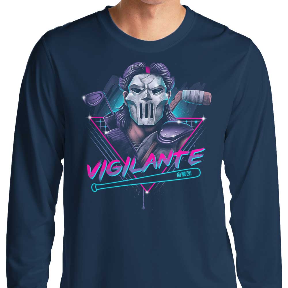 XENOS Rad Vigilante Men's Long Sleeve Crewneck T-Shirt