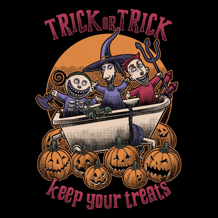 Studio Mootant's 'Keep Your Treats' Long Sleeve Crewneck T - Shirt for All Sizes