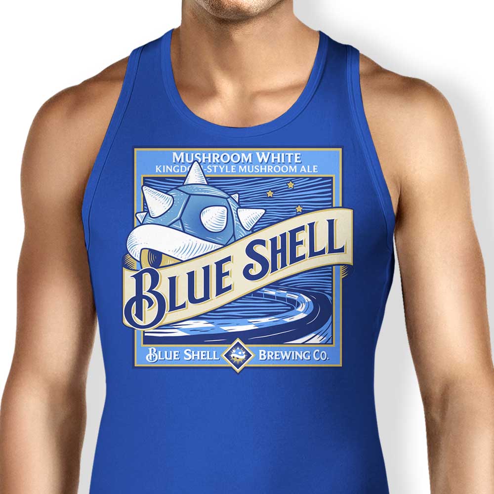 Blue Shell Comfortable Men's and Women's Tank Tops