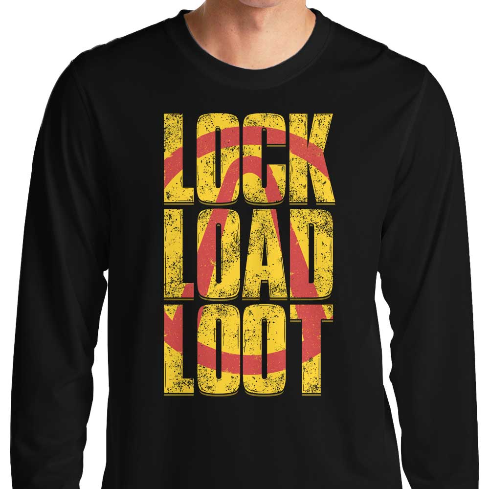 14Eight's Lock, Load, and Loot Long Sleeve Crewneck T - Shirt