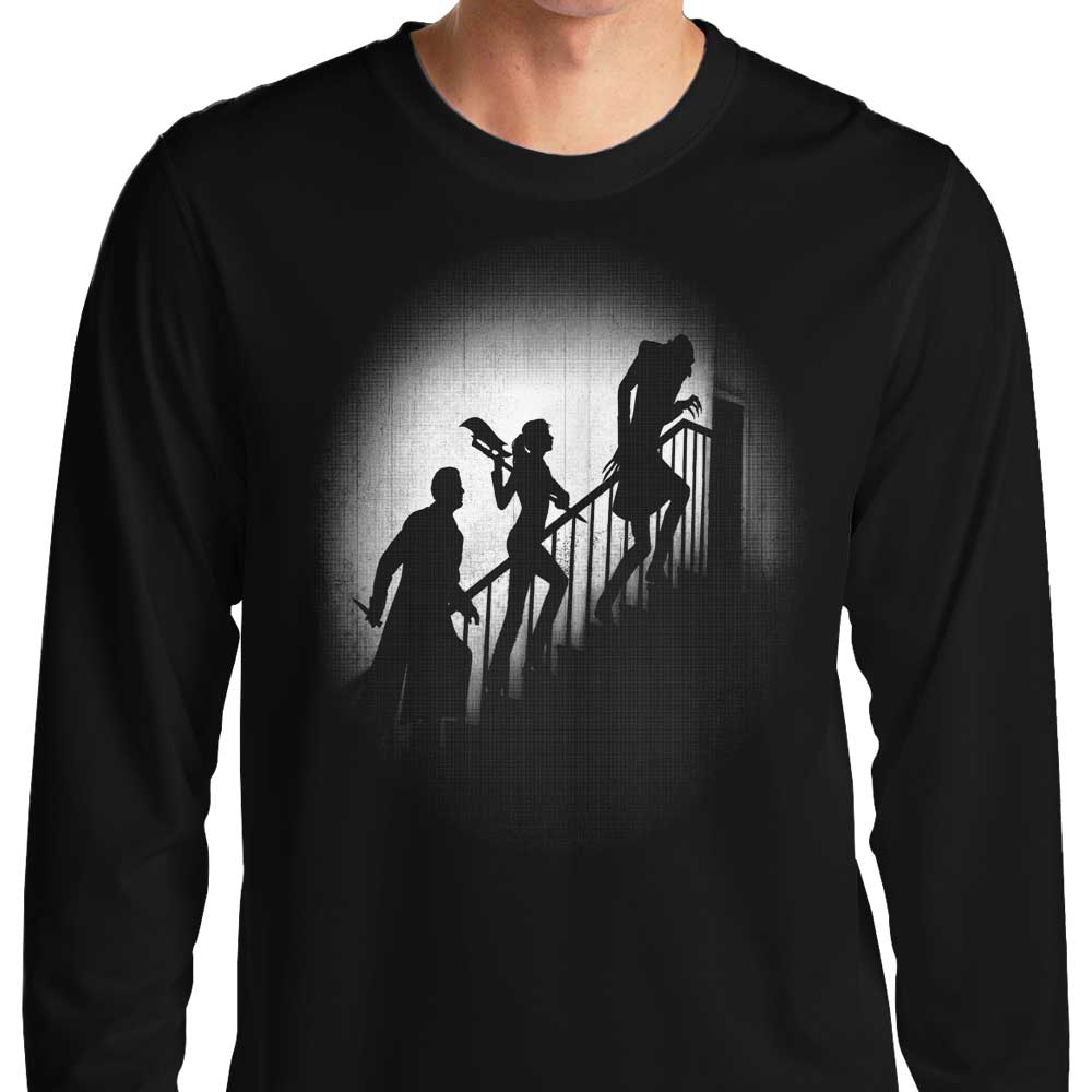 The Nosferatu Slayer - Premium Long Sleeve Cotton-Poly T-Shirt