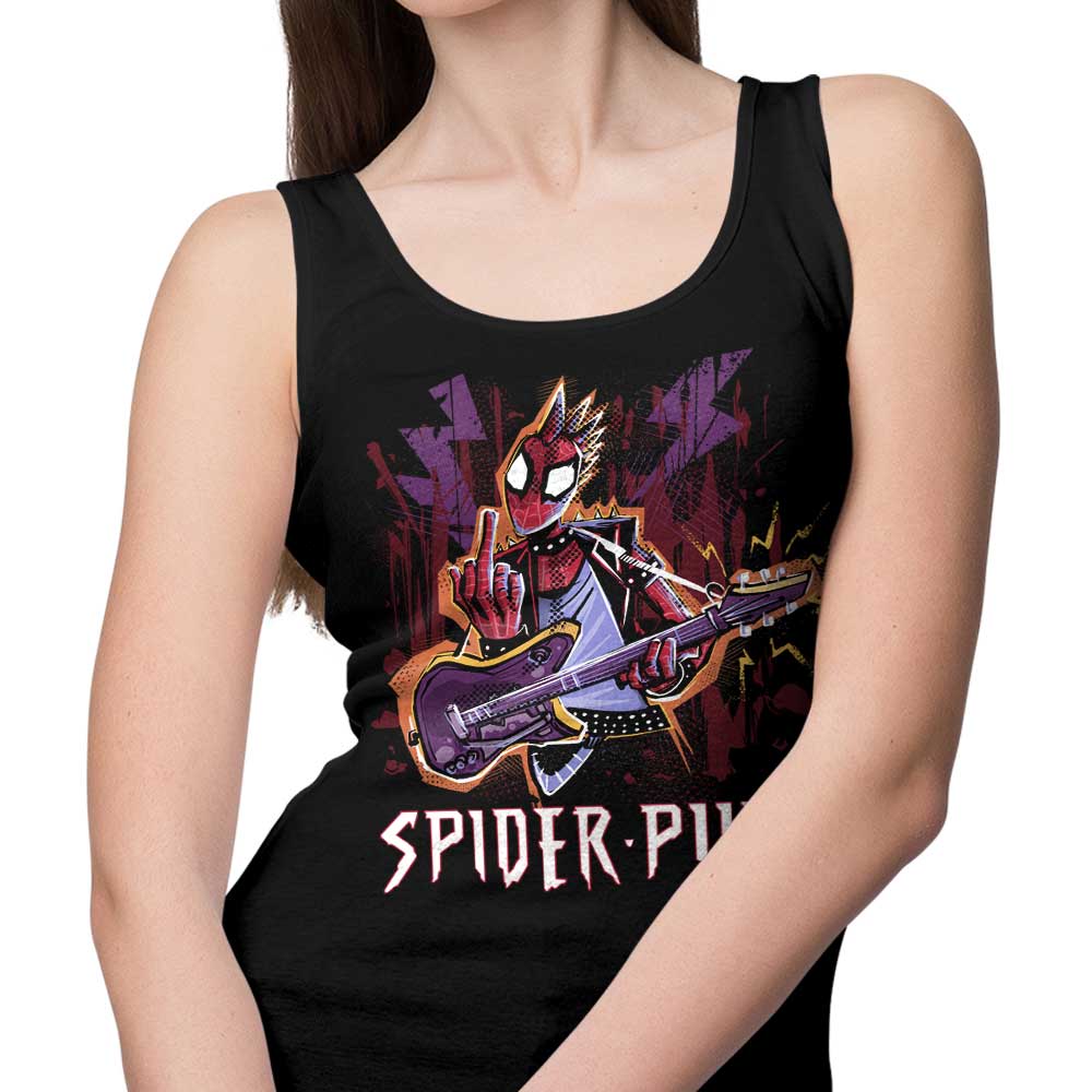 Spider Punk Inspired Men's Tank Top