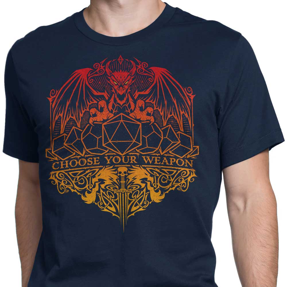 StudioM6's 'Choose Your Weapon' - Stylish Men's T - Shirts Collection