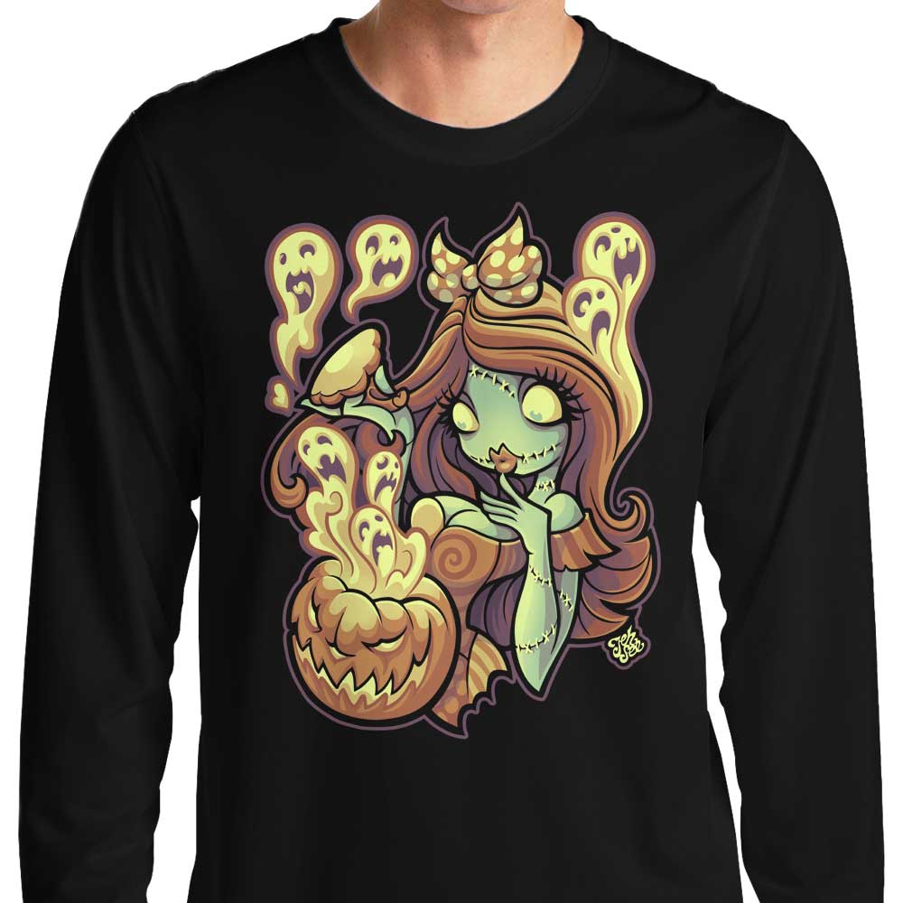 Jehsee's 'Screams' Long Sleeve Crewneck T-Shirt in S - 4XL Sizes