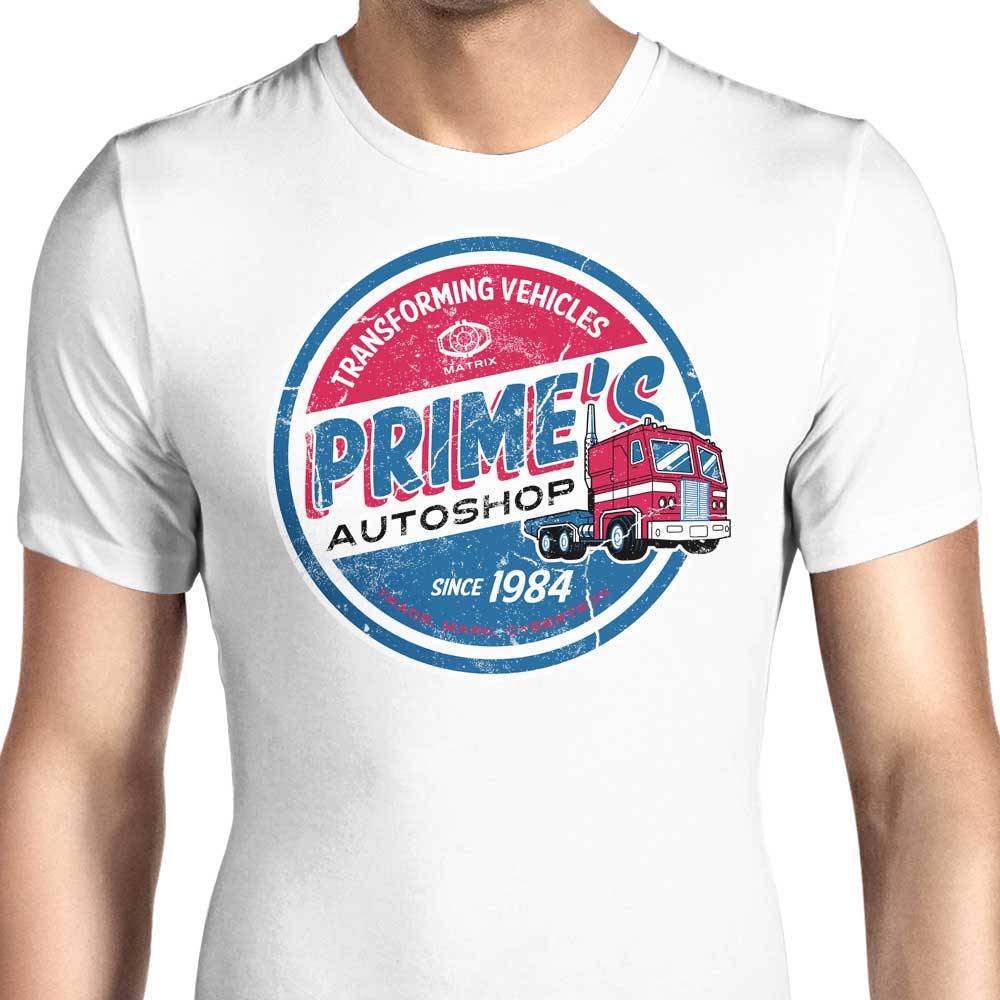 Prime's Men's Fashion Apparel from Auto Shop