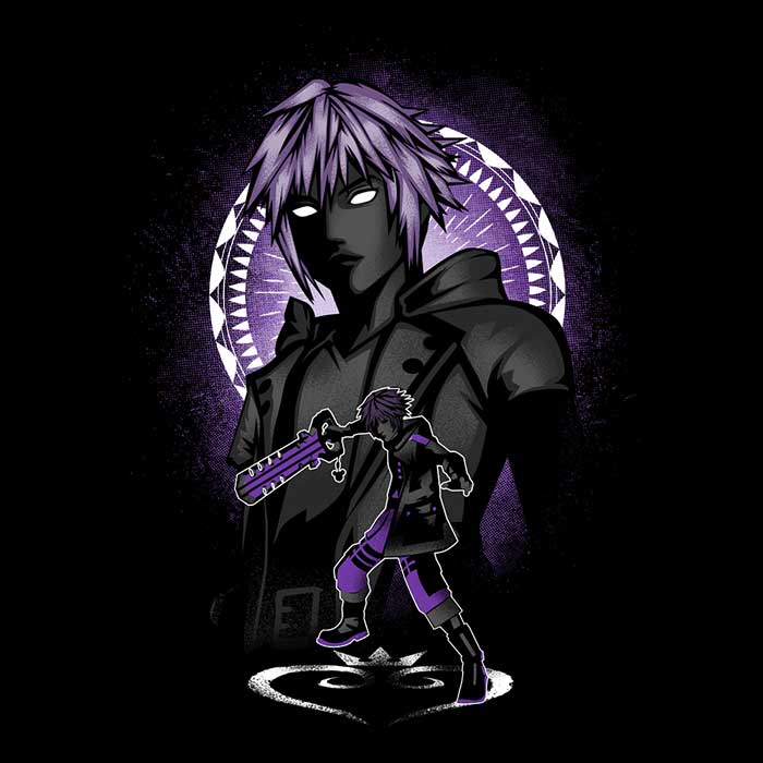 Hypertwenty's Attack of Riku Long Sleeve Crewneck T - Shirt for All Sizes