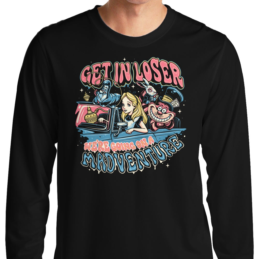 Momma Gorilla's Madventure Long Sleeve Crewneck T-Shirt in S to 4XL Sizes