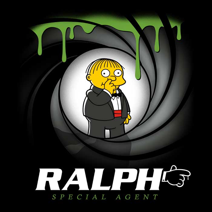 Long Sleeve 'Special Agent Ralph' T - Shirt for All Sizes