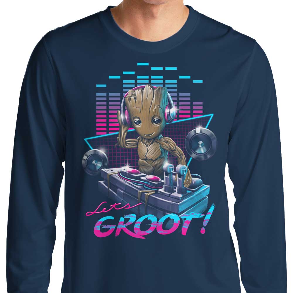 DJ Groot Men's Long Sleeve Crewneck T - Shirt from XENOS