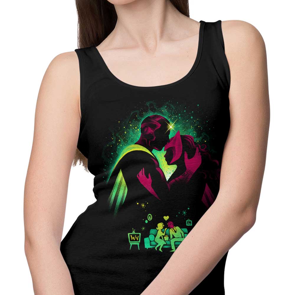 Alemaglia's Cozy Unisex and Women's 'Dream a Life Together' Tank Tops