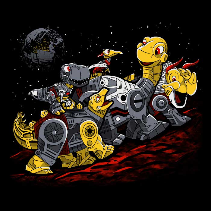 Long Sleeve 'Bots Before Time' T-Shirt from Prime Premne Design