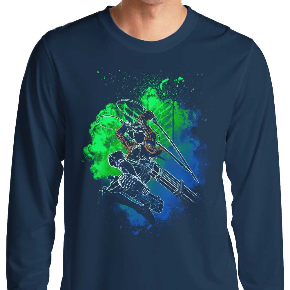 Long Sleeve T-Shirt - The Spirit of the Titan for Boys