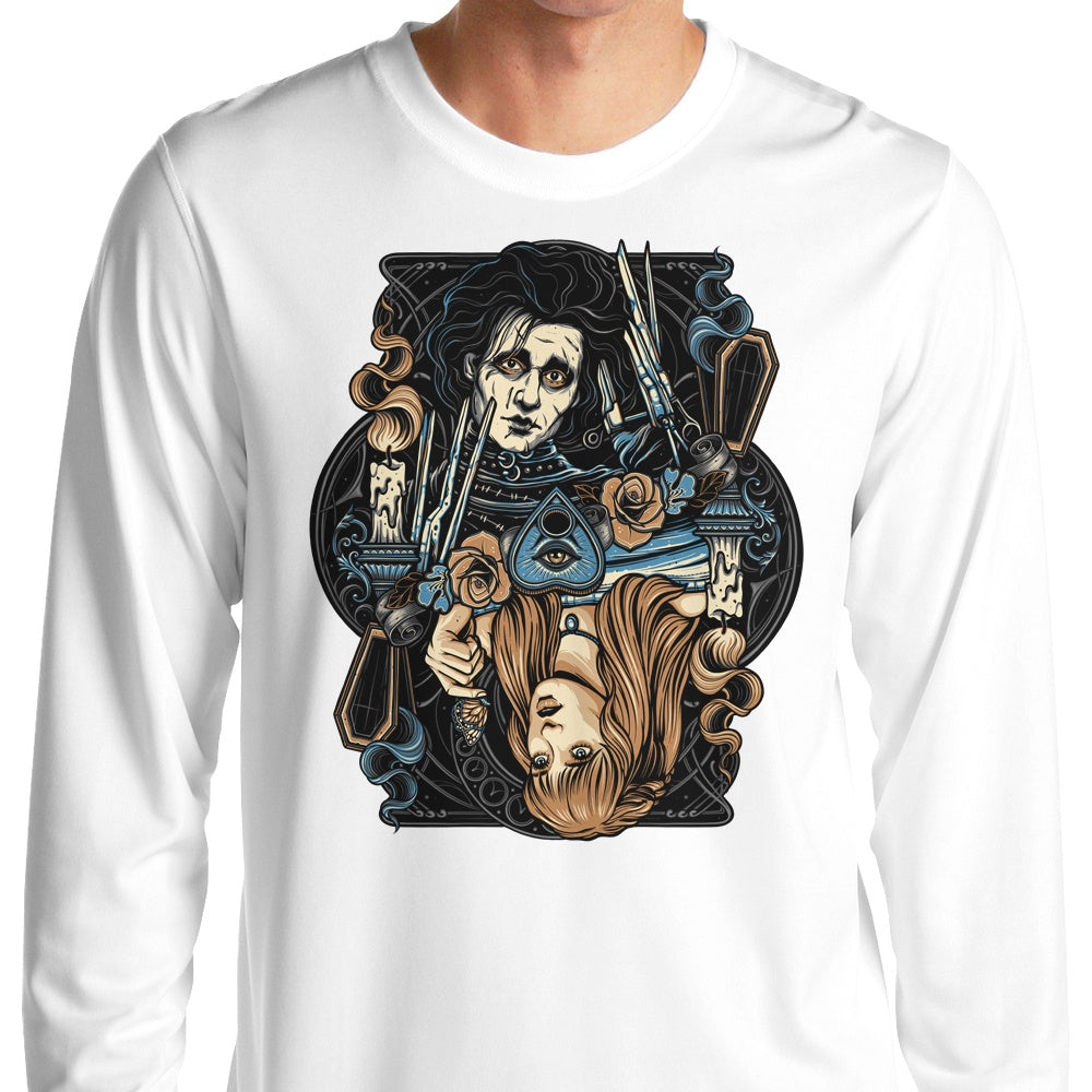 Momma Gorilla's Edward and Kim Brand Long Sleeve Crewneck Sweatshirt T-Shirt