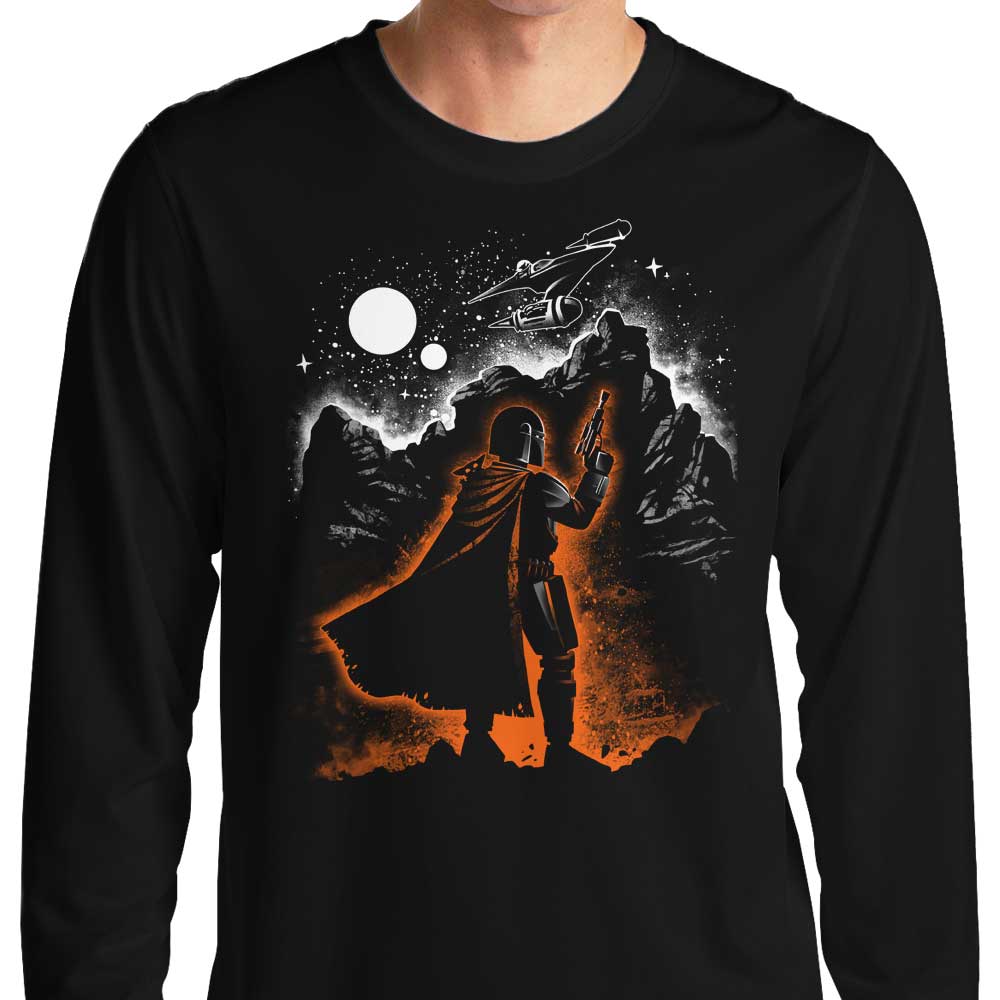Alemaglia's Lone Hunter Long Sleeve Comfortable T-Shirt