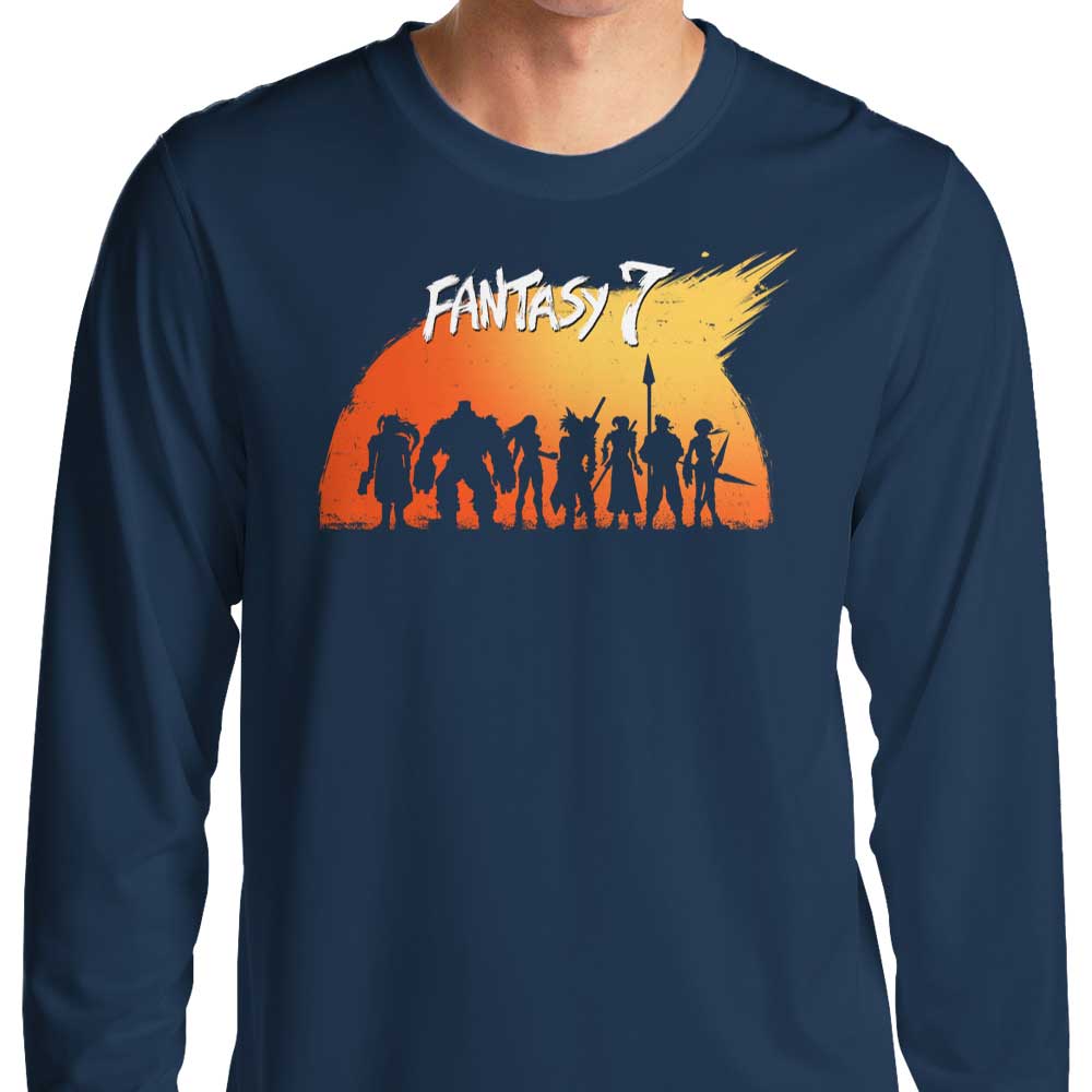 Steven Lefcourt's Fantasy 7 Long Sleeve Crewneck T - Shirt